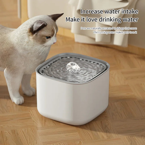 PureFlow Quiet Cat Water Fountain