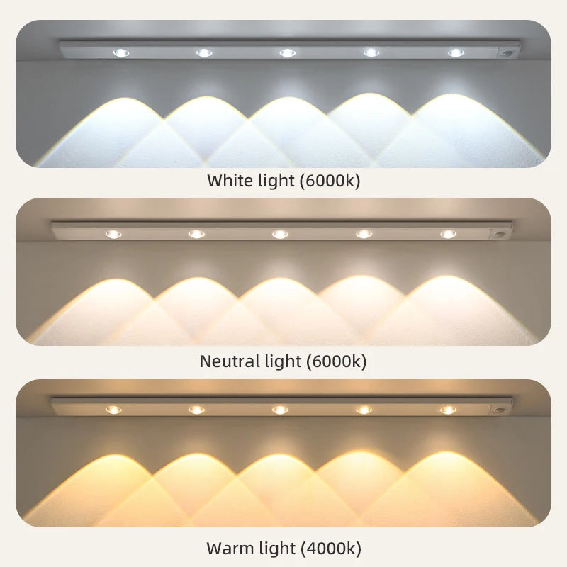 Slim Motion Cabinet Light