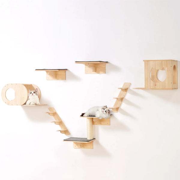 Cozy Climb Cat Wall Set