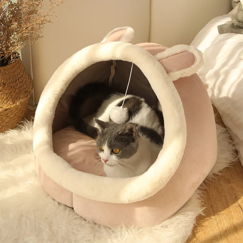 CozyCloud Foldable Cat Cave